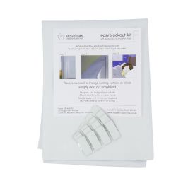 easyblackout kit with removable Frame Fasteners, seconds fabric